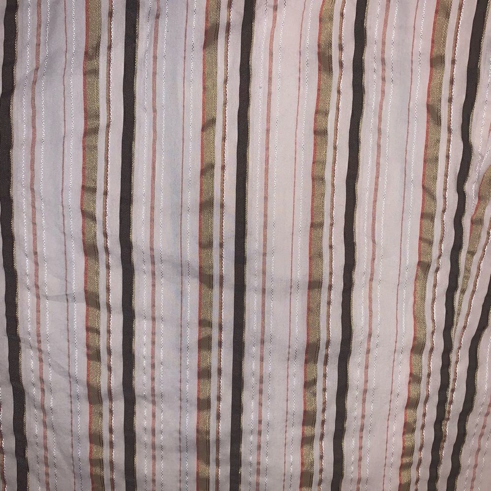 Talbots Plus Size Striped Button Front Shirt - Picture 4 of 6